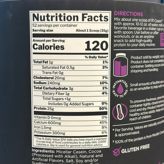 Rule1 R1 Casein 1800g