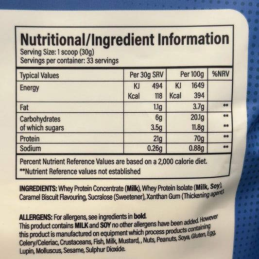TbJP Performance Protein 1kg
