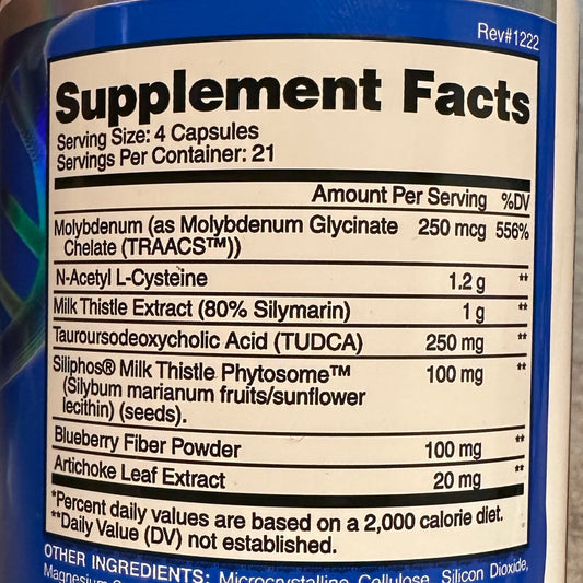 Evogen Liver longer - 84caps