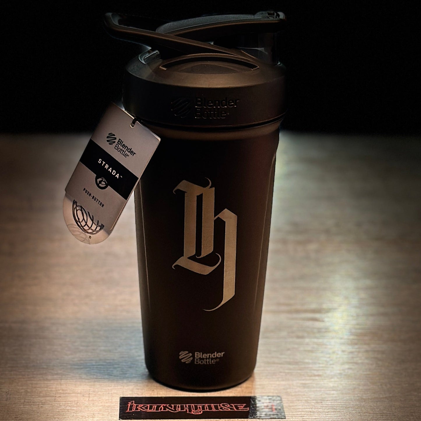 BlenderBottle Strada Thermo Edelstahl - 710ml - Schwarz - Limited LH Edition