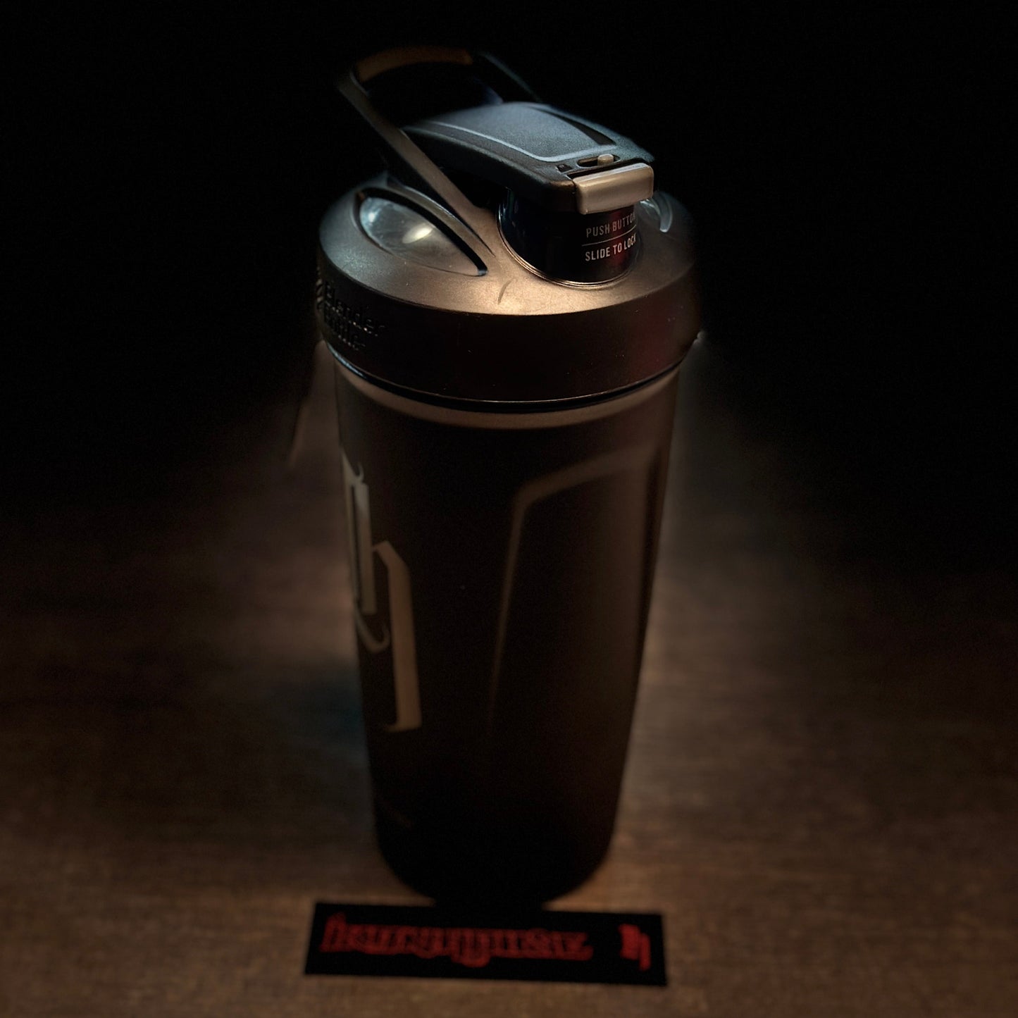 BlenderBottle Strada Thermo Edelstahl - 710ml - Schwarz - Limited LH Edition