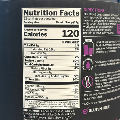 Rule1 R1 Casein 1800g