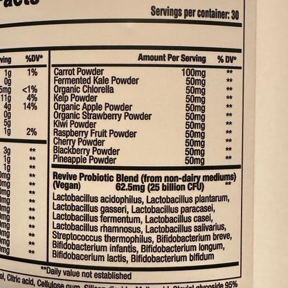 Revive Daily Greens Powder - 510g