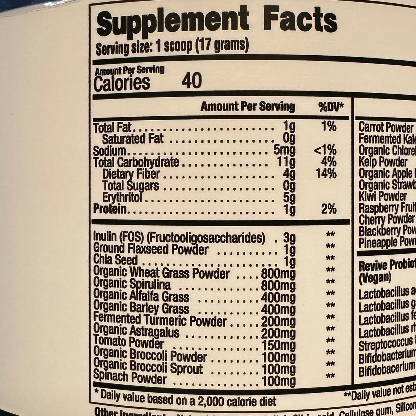 Revive Daily Greens Powder - 510g