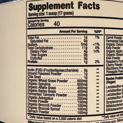 Revive Daily Greens Powder - 510g